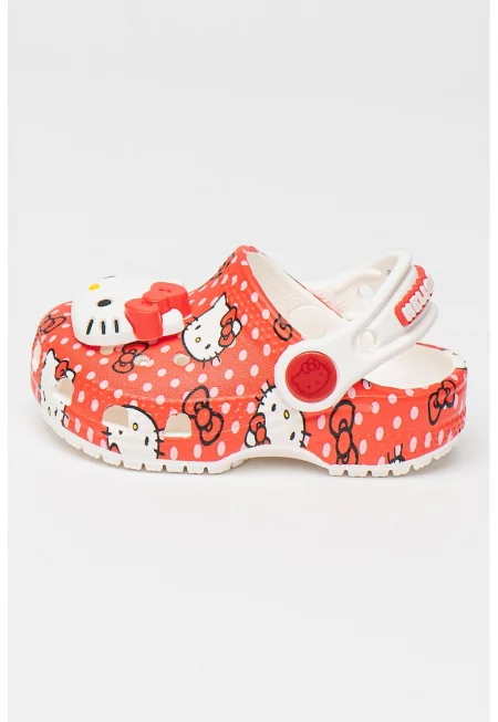 Крокс Hello Kitty с отворена пета