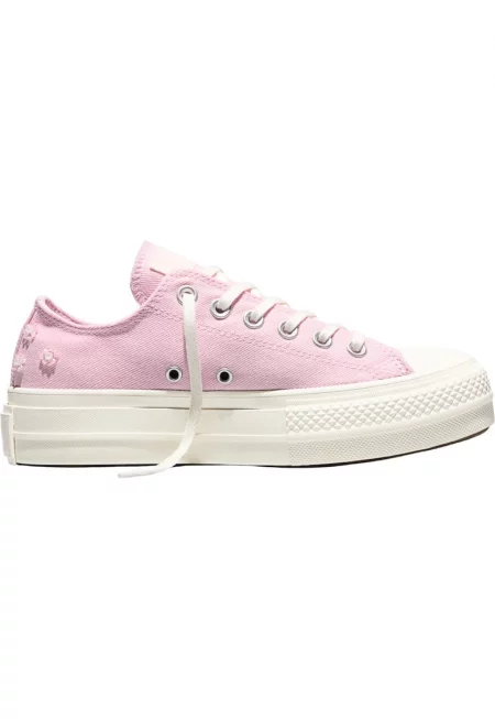 Маратонки  Chuck Taylor All Star Lift Platform Beads 55991 - Розово
