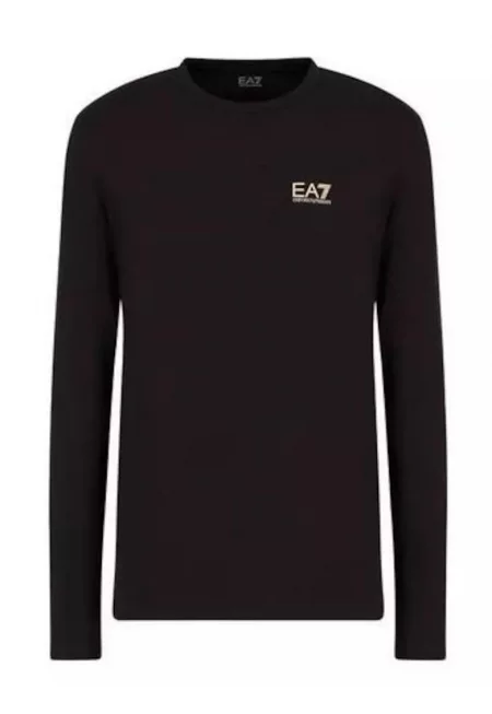 Мъжка блуза Emporio Armani  Памук/Еластан - Черна