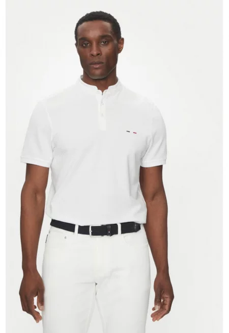 Мъжка тениска -  305100177 - памук - бяло - Бял