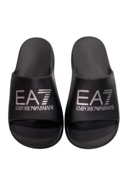 Мъжки чехли -  Vinyl - Black - 64995 - Черен