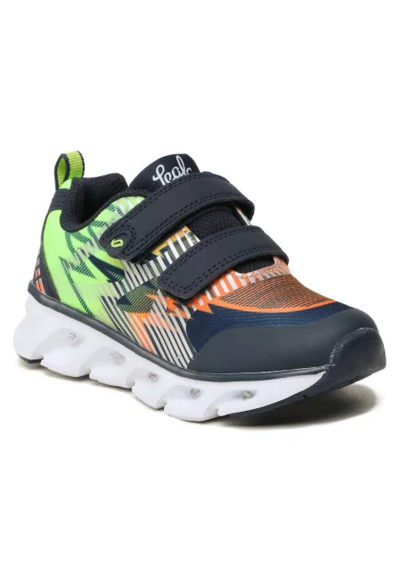 Мъжки спортни обувки - LSKAL101F - Листо - Текстил