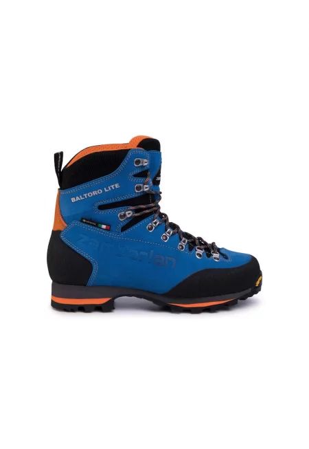 Мъжки трекинг обувки  54032 Естествена кожа Сини