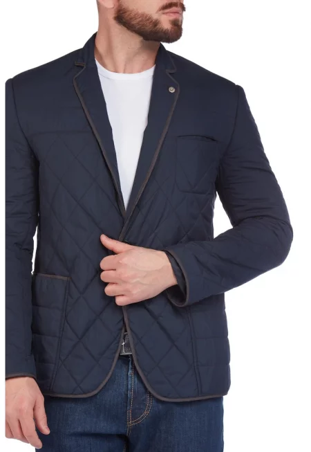 Мъжко яке -  Max 6799 - тъмносиньо