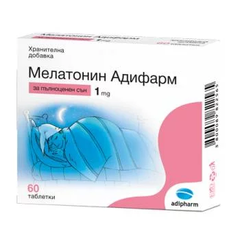 МЕЛАТОНИН Табл 1 мг х 60 АДИФАРМ