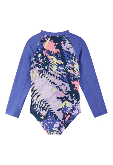 Момичешки бански  5200421A - Полиестер/Еластан - Син - Син