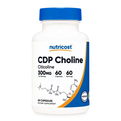 Нервна система - Цитиколин (CDP Choline), 300 mg x 60 капсули
