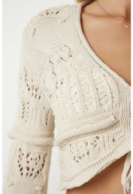 Отворено болеро с ажур