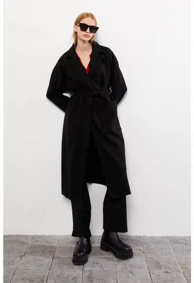 Палто с паднали ръкави