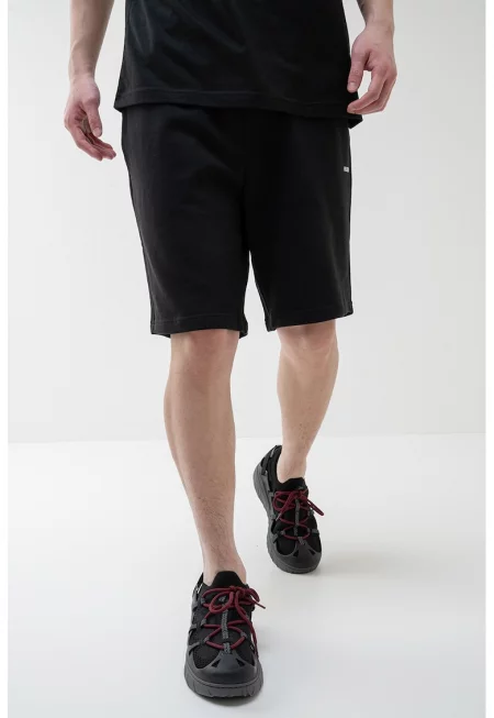 Памучни бермуди Dayono - Черен