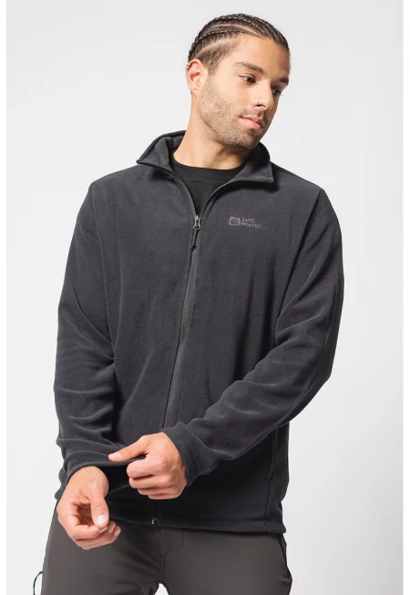 Поларен хайкинг суитшърт Taunus - Избеляло черно