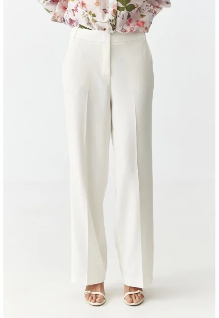 Прав панталон - Бял
