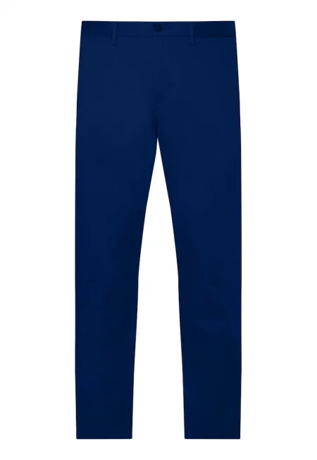 Прав панталон чино Denton - Тъмносин