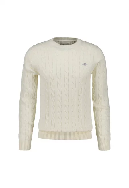 Пуловер с плетка осморка