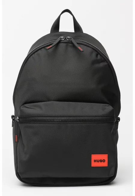 Раница Ethon с регулируема презрамка и лого - Червен/Черен