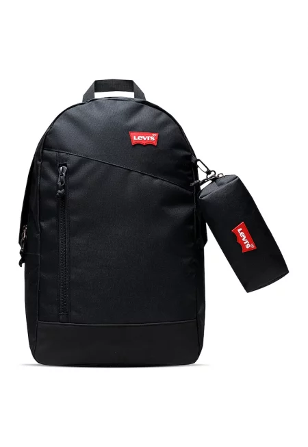 Раница с лого - Черен