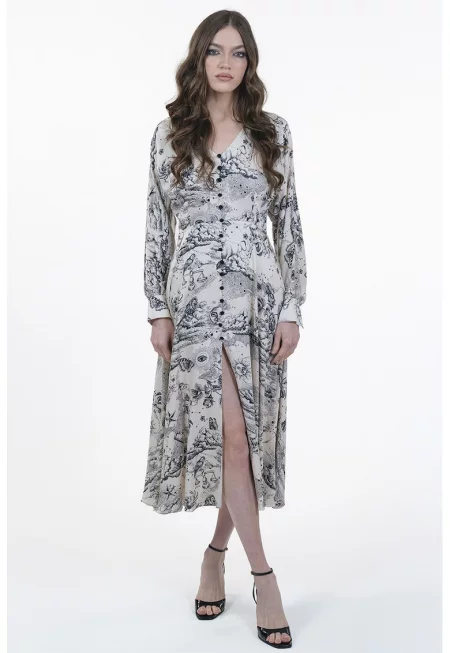 Рокля с копчета и цепка