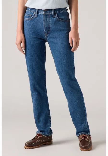 Слим дънки 724™ - Син меланж/Син