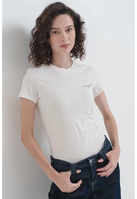 Слим тениска с памук