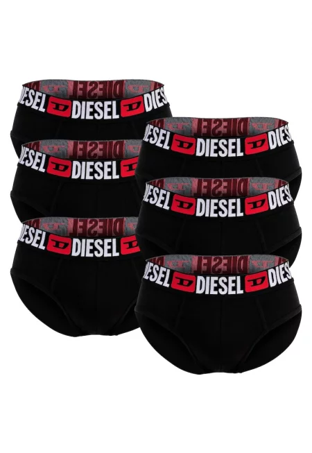 Слипове с лого - 6 чифта - Червен/Сив/Избеляло черно