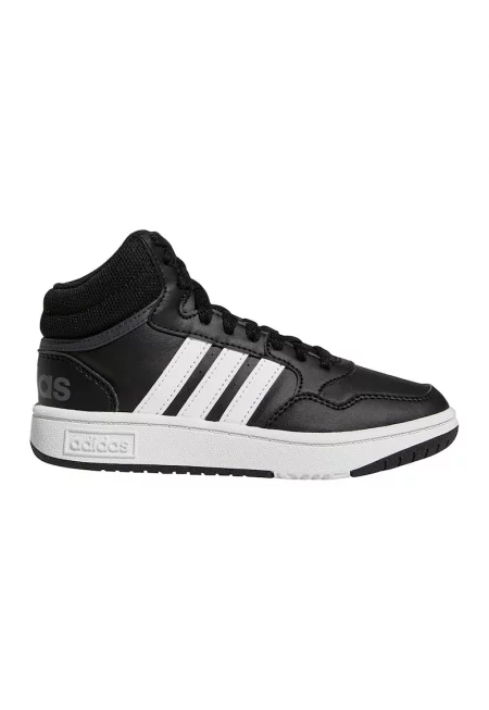 Спортни обувки Hoops от еко кожа - Бял/Черен