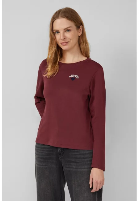 Стандартна блуза с бродерии