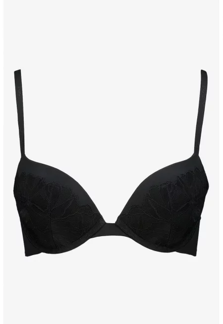 Сутиен с повдигащ се ефект - Черен