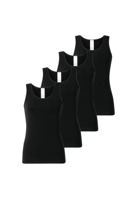 Танк топ - 4 чифта - Черен