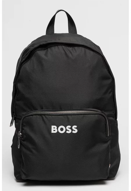 Текстилна раница Catch 3.0 с външен джоб - Черен