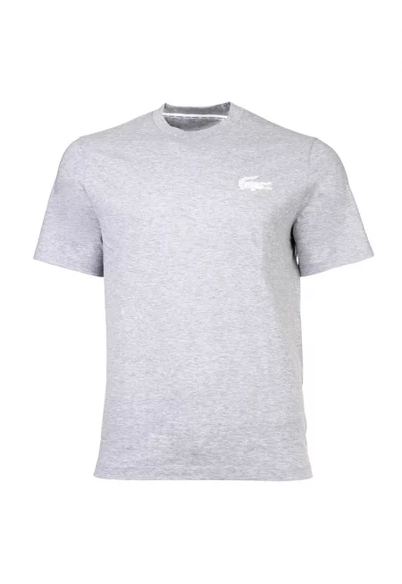 Тениска с овално деколте и лого