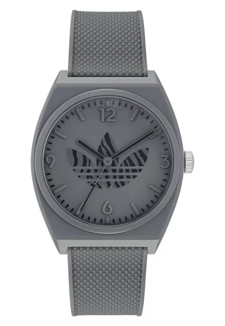 Унисекс часовник  PROJECT TWO GRFX - кварцов механизъм - водоустойчив на 5 ATM - сив