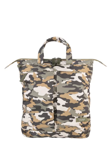 Унисекс камуфлажна раница - Зелен