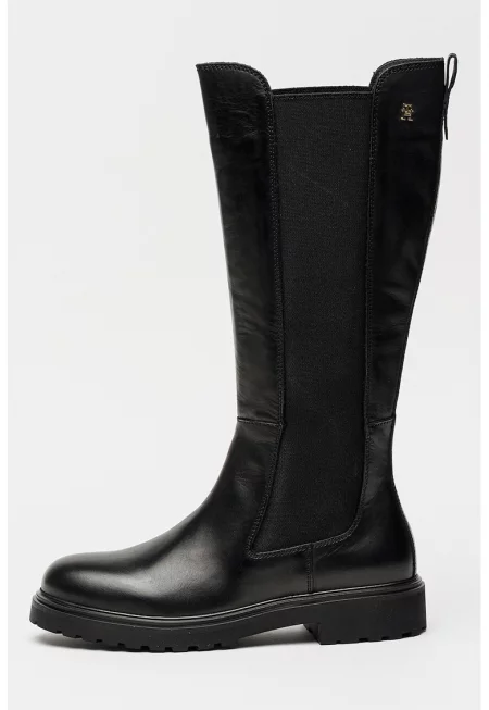 Високи кожени ботуши