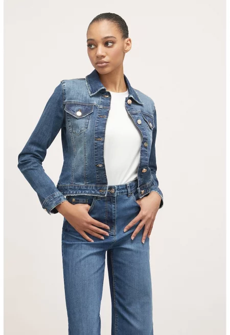 Яке от деним с копчета