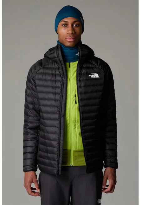 Зимно яке Bettforca за хайкинг с пухена вата - Черен