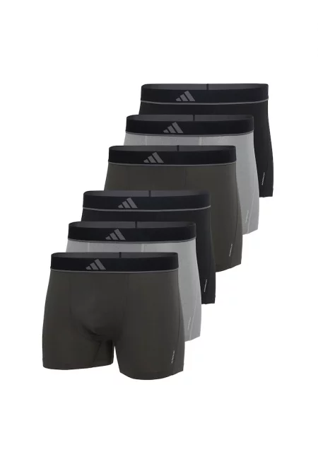 Боксерки Active Micro Flex - 6 чифта - Черен/Сив