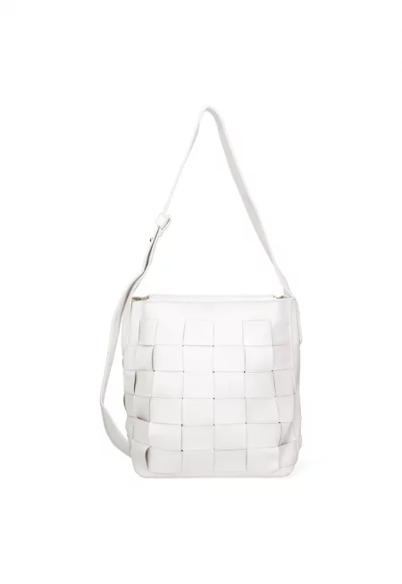 Чанта от еко кожа - Бял
