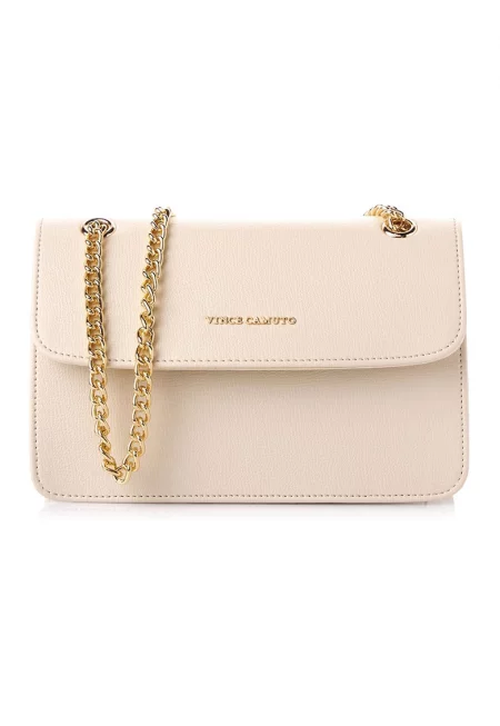 Чанта през рамо от еко кожа с верижка