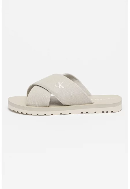 Чехли с лого - Сив