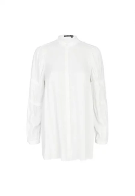 Дамска риза -  303030049 - Бяла - Бял