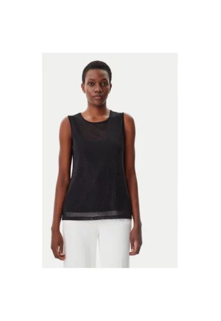 Дамска тениска -  305348456 - Полиестер - Сива - Сив