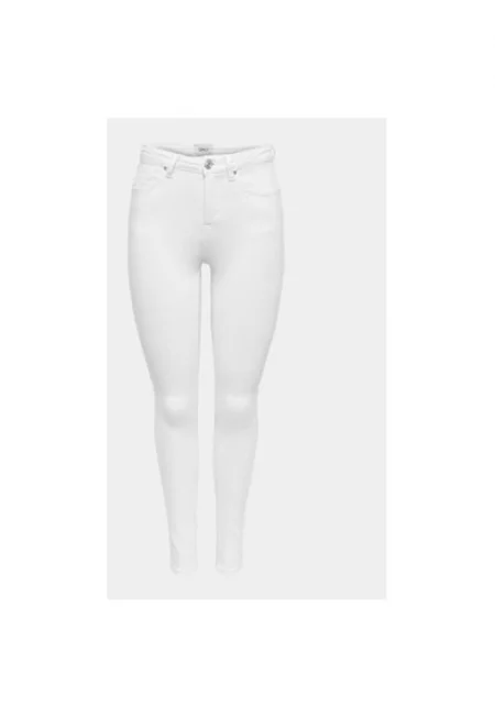 Дамски дънки -  303320713 - Памук - XS-L30 INTL - Бели
