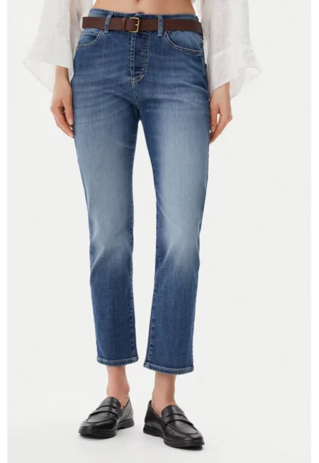 Дамски дънки - Моля - 305299444 - Памук - Син - Син