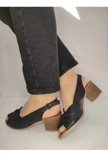 Дамски ежедневни сандали  82-776 Черни - Черни - Черен