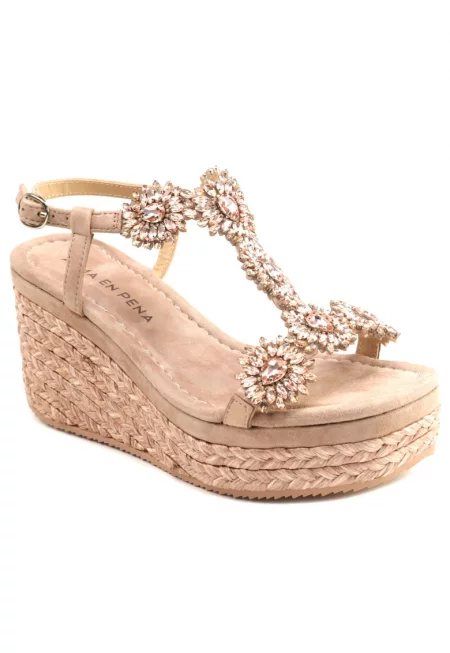 Дамски сандали V251353 - Розово