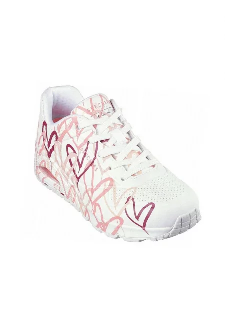 Дамски спортни обувки . - Бял
