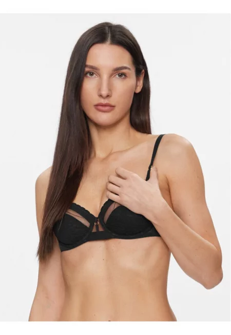 Дамски сутиен -  303814830 - Найлон - Черен - Черен