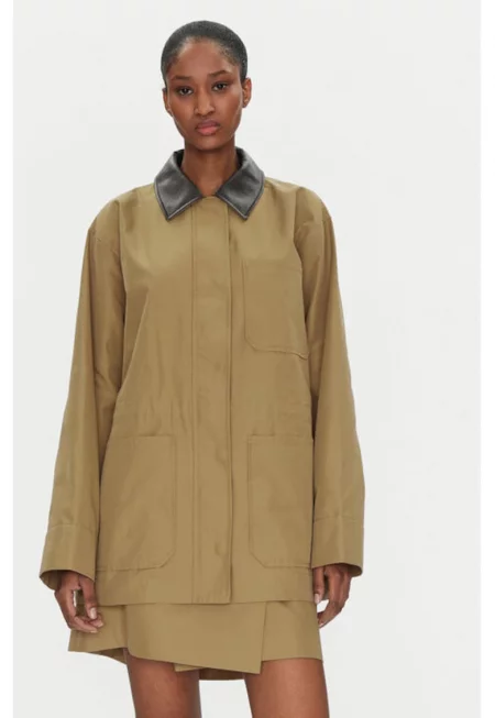 Дамско яке -  305138712 - Памук - Бежов - Бежов