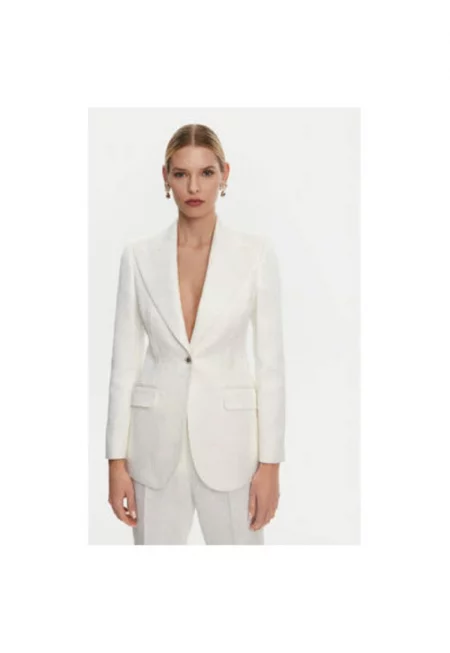 Дамско яке -  305315359 - Памук - Вискоза - Бяло - Бял