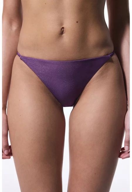 Долен бански-бразилиана с бляскав ефект - Аметист